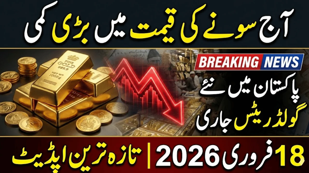 Gold Price in Pakistan Today – 18 February 2026 Latest Gold & Silver Rates