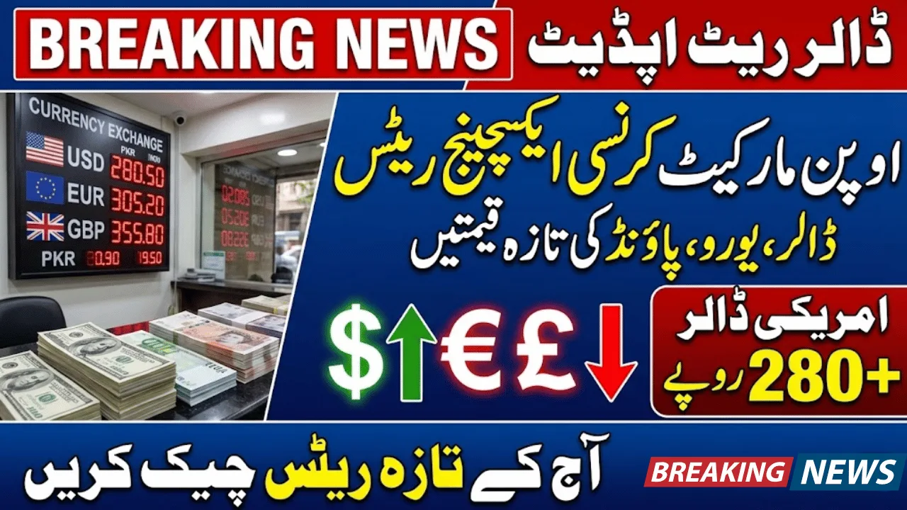 Open Market Currency Exchange Rates in Pakistan – USD, Euro, Pound & More (15 February 2026)