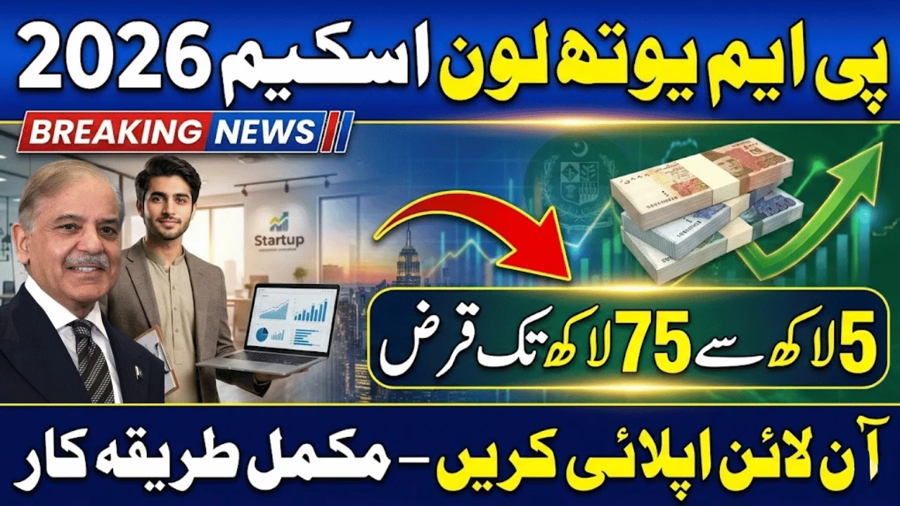 PM Youth Loan Scheme 2026 – Easy Business Loans from PKR 500,000 to 7.5 Million