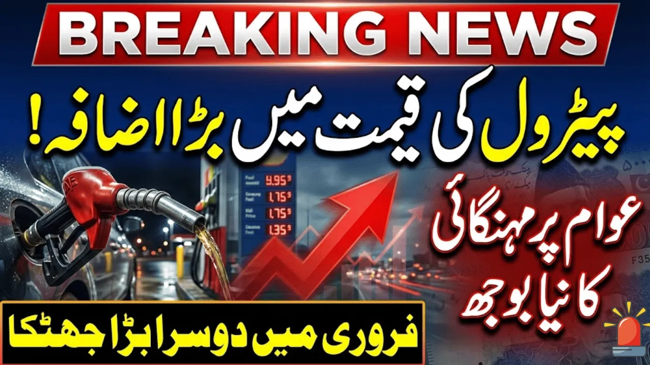 Petrol Prices in Pakistan Increased – New Per Litre Rates for February 2026 (Updated List)